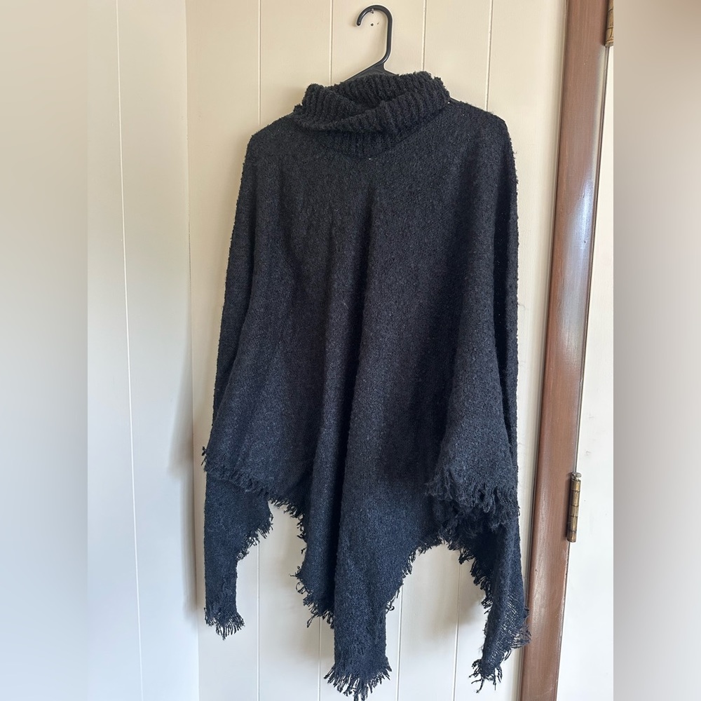 One size fits all poncho.